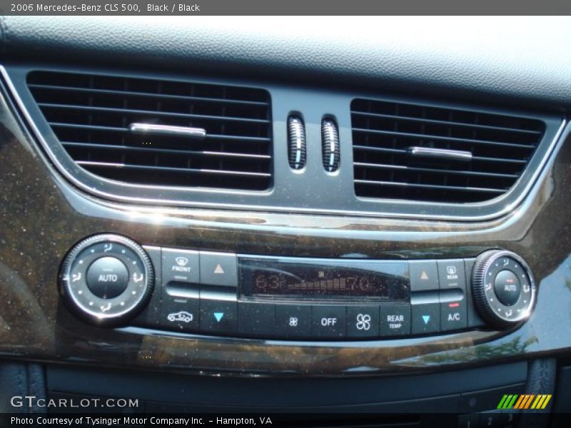 Black / Black 2006 Mercedes-Benz CLS 500