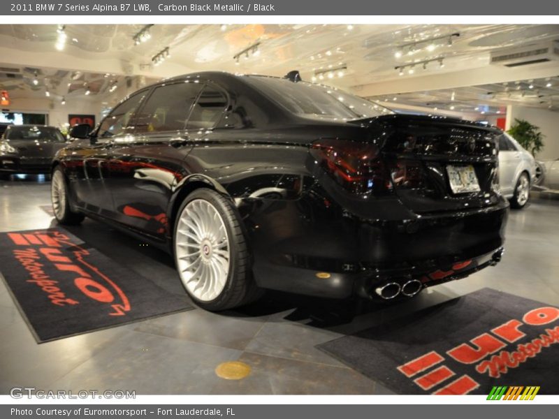 Carbon Black Metallic / Black 2011 BMW 7 Series Alpina B7 LWB