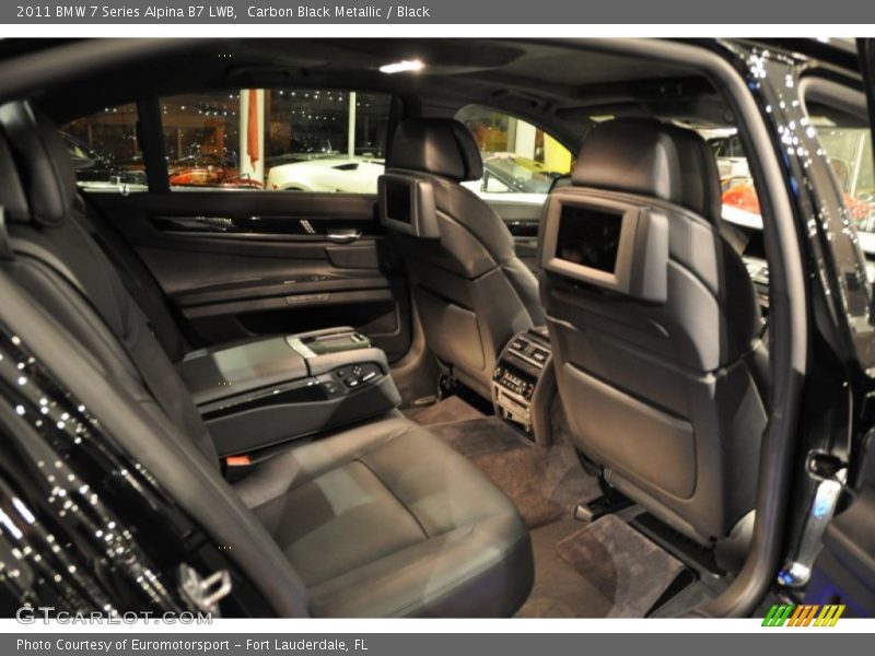 Carbon Black Metallic / Black 2011 BMW 7 Series Alpina B7 LWB