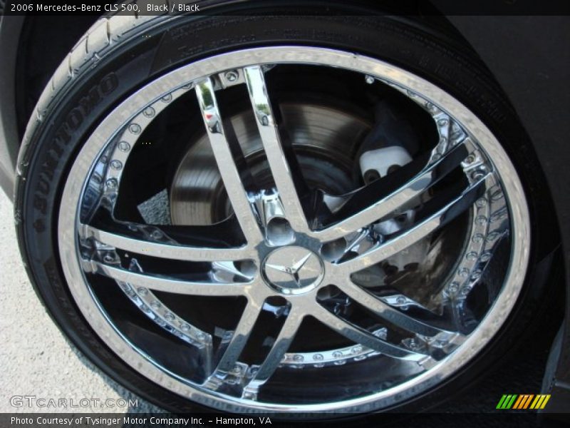 Black / Black 2006 Mercedes-Benz CLS 500