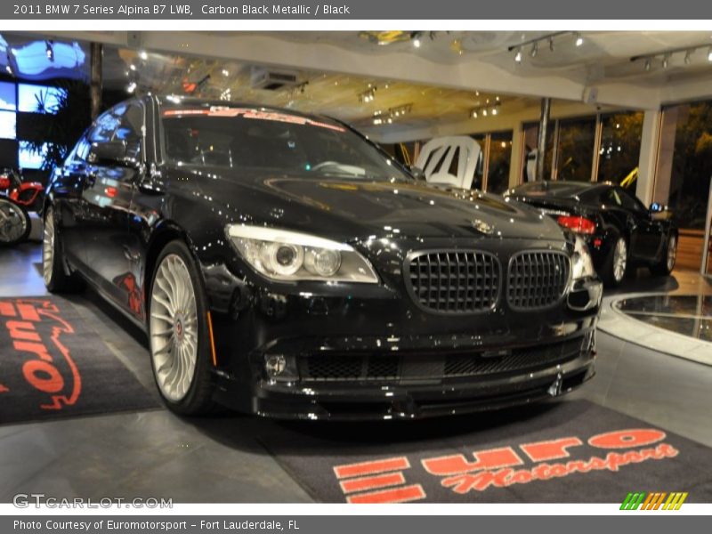 Carbon Black Metallic / Black 2011 BMW 7 Series Alpina B7 LWB