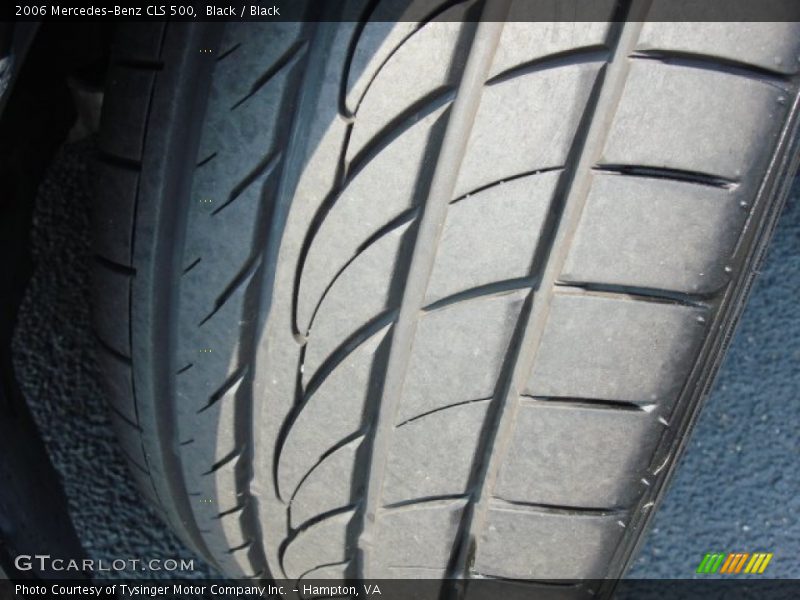 Black / Black 2006 Mercedes-Benz CLS 500