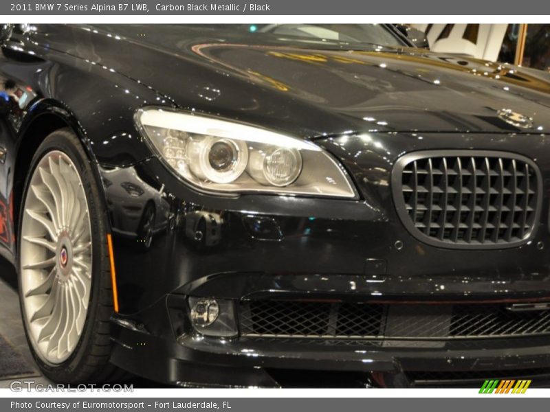 Carbon Black Metallic / Black 2011 BMW 7 Series Alpina B7 LWB