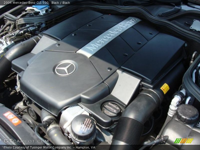 Black / Black 2006 Mercedes-Benz CLS 500