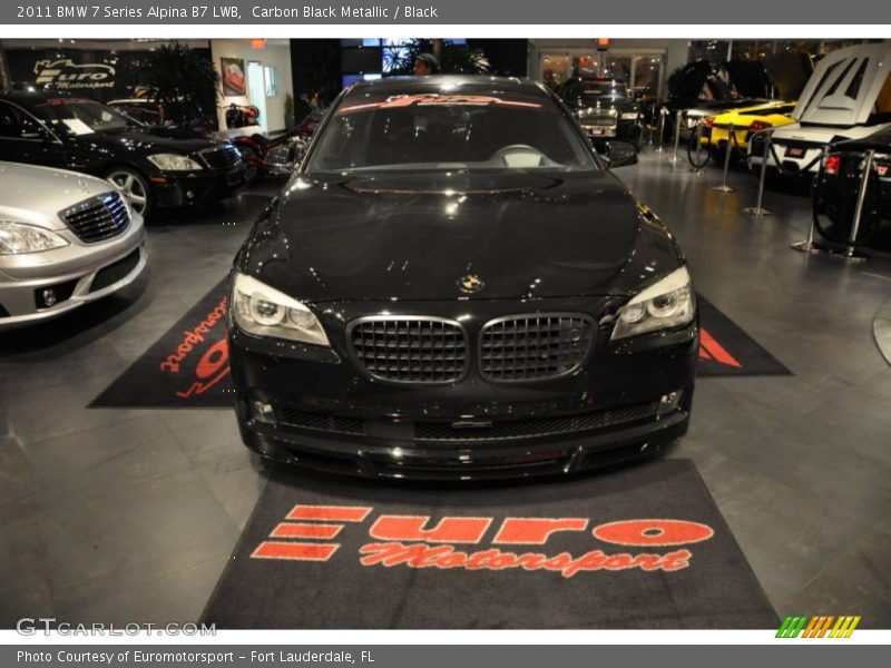 Carbon Black Metallic / Black 2011 BMW 7 Series Alpina B7 LWB