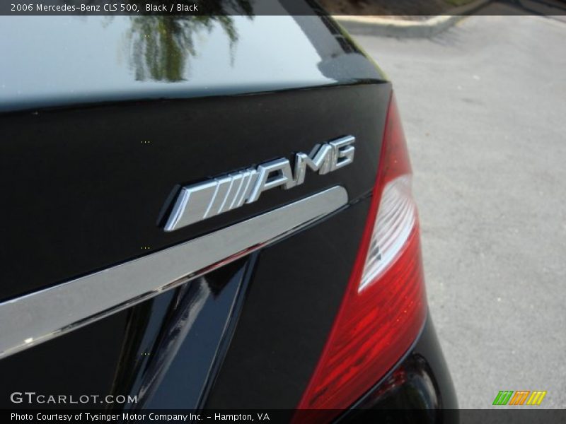 Black / Black 2006 Mercedes-Benz CLS 500