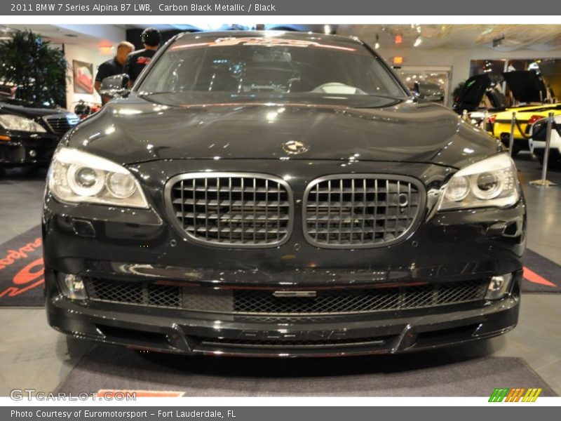 Carbon Black Metallic / Black 2011 BMW 7 Series Alpina B7 LWB