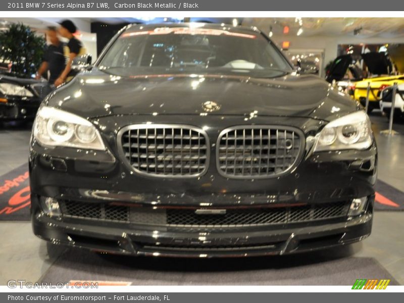 Carbon Black Metallic / Black 2011 BMW 7 Series Alpina B7 LWB