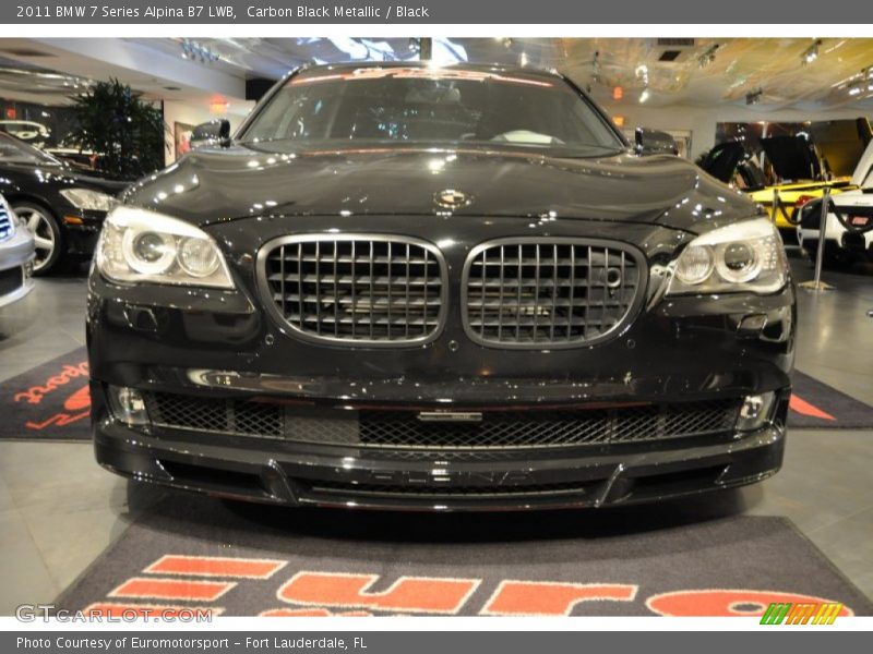 Carbon Black Metallic / Black 2011 BMW 7 Series Alpina B7 LWB