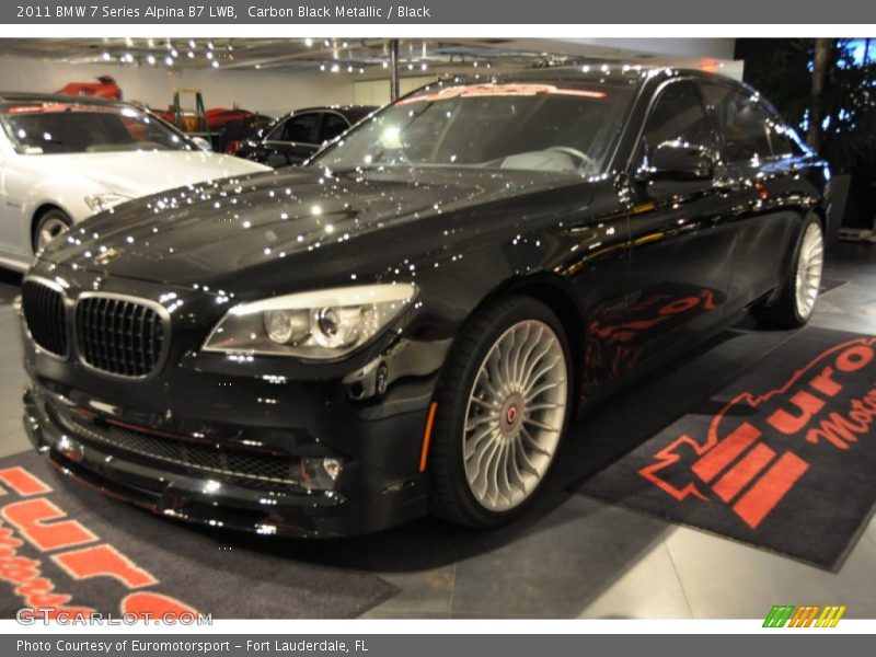 Carbon Black Metallic / Black 2011 BMW 7 Series Alpina B7 LWB