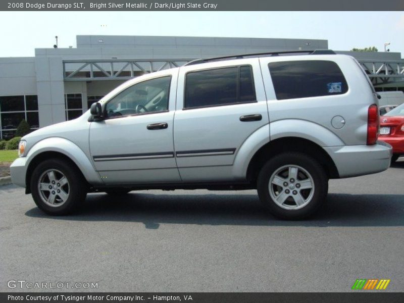Bright Silver Metallic / Dark/Light Slate Gray 2008 Dodge Durango SLT