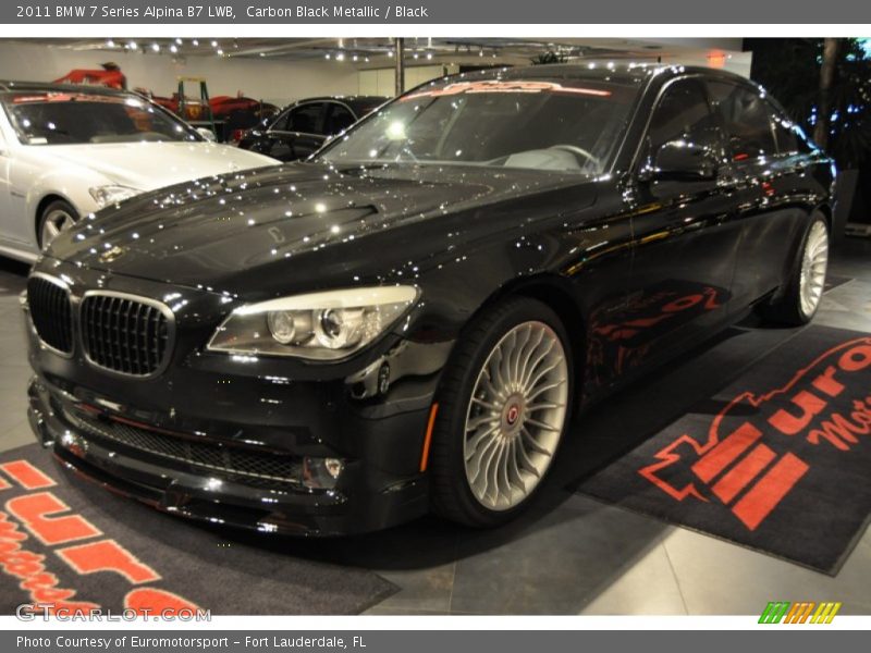 Carbon Black Metallic / Black 2011 BMW 7 Series Alpina B7 LWB