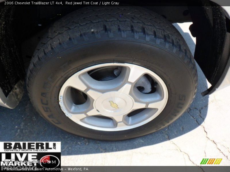 Red Jewel Tint Coat / Light Gray 2006 Chevrolet TrailBlazer LT 4x4