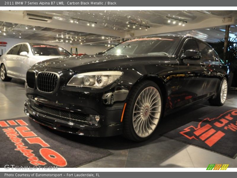 Carbon Black Metallic / Black 2011 BMW 7 Series Alpina B7 LWB