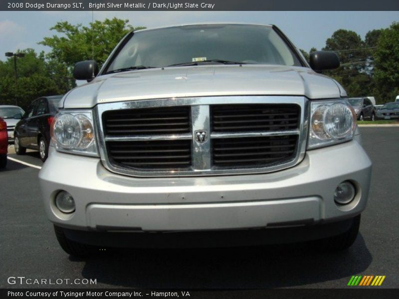 Bright Silver Metallic / Dark/Light Slate Gray 2008 Dodge Durango SLT