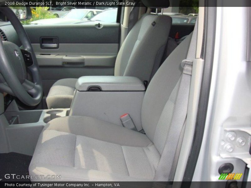 Bright Silver Metallic / Dark/Light Slate Gray 2008 Dodge Durango SLT