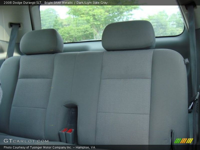 Bright Silver Metallic / Dark/Light Slate Gray 2008 Dodge Durango SLT