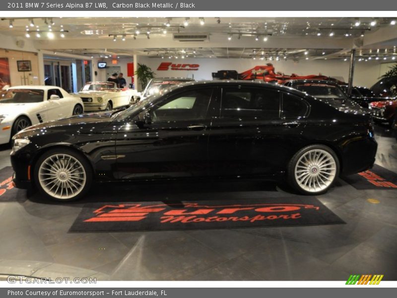 Carbon Black Metallic / Black 2011 BMW 7 Series Alpina B7 LWB