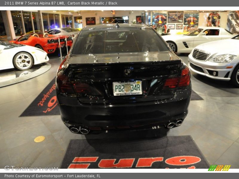 Carbon Black Metallic / Black 2011 BMW 7 Series Alpina B7 LWB