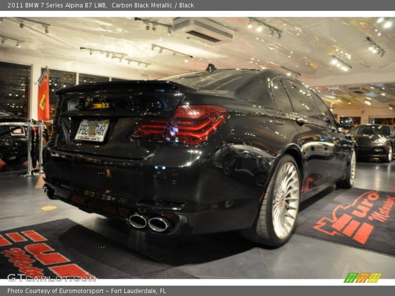Carbon Black Metallic / Black 2011 BMW 7 Series Alpina B7 LWB