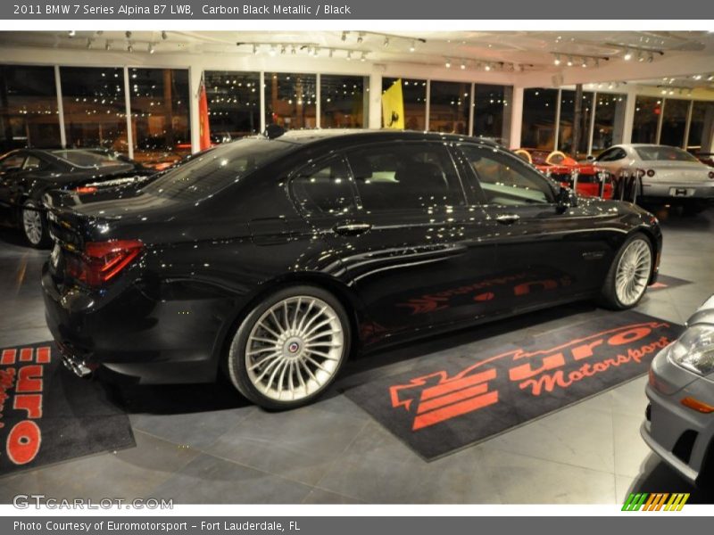 Carbon Black Metallic / Black 2011 BMW 7 Series Alpina B7 LWB