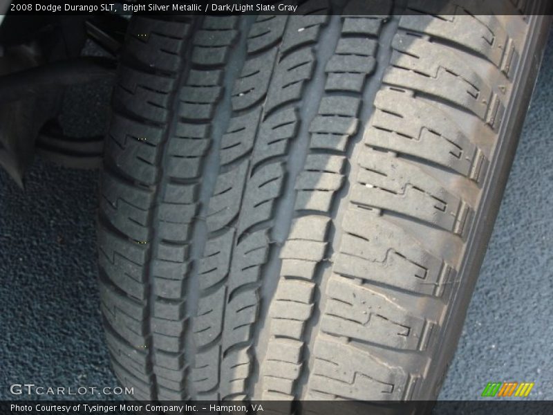 Bright Silver Metallic / Dark/Light Slate Gray 2008 Dodge Durango SLT