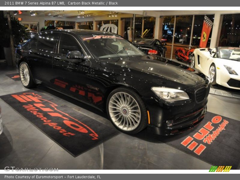 Carbon Black Metallic / Black 2011 BMW 7 Series Alpina B7 LWB