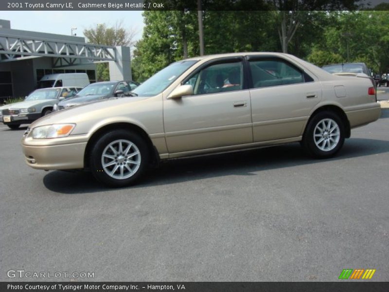 Cashmere Beige Metallic / Oak 2001 Toyota Camry LE