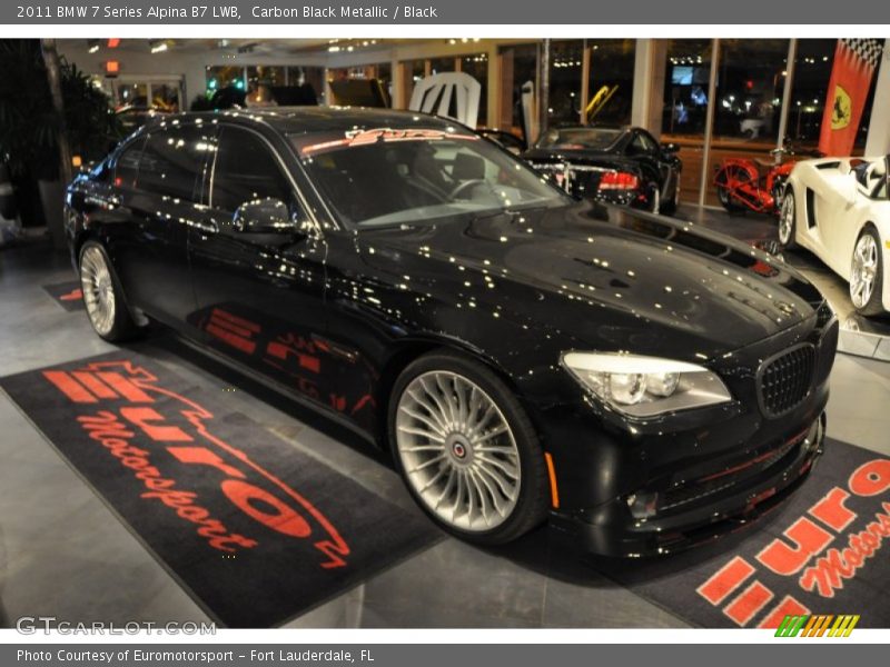 Carbon Black Metallic / Black 2011 BMW 7 Series Alpina B7 LWB