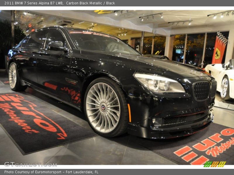 Carbon Black Metallic / Black 2011 BMW 7 Series Alpina B7 LWB