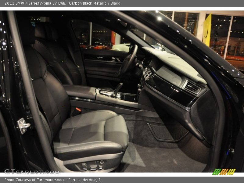 Carbon Black Metallic / Black 2011 BMW 7 Series Alpina B7 LWB