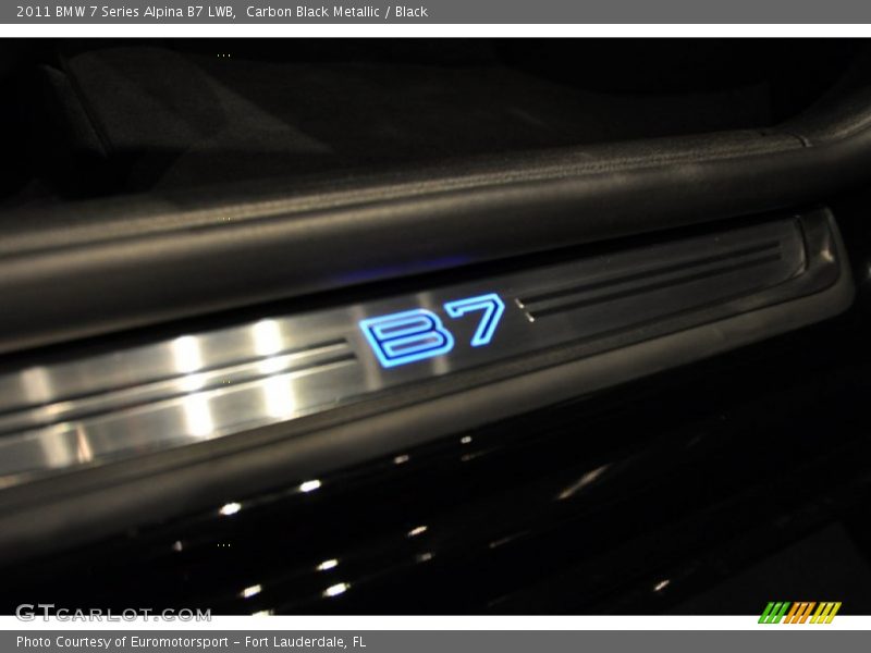 Carbon Black Metallic / Black 2011 BMW 7 Series Alpina B7 LWB