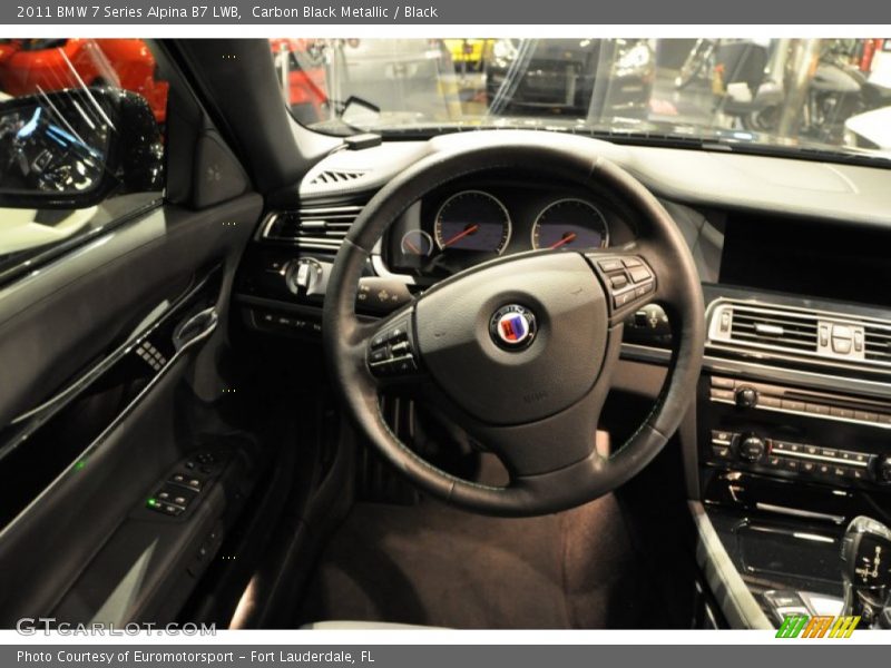 Carbon Black Metallic / Black 2011 BMW 7 Series Alpina B7 LWB