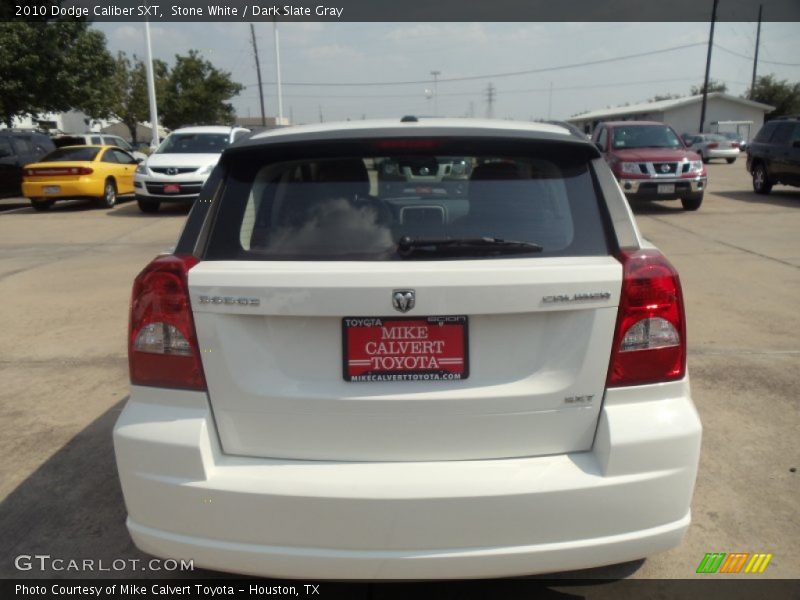 Stone White / Dark Slate Gray 2010 Dodge Caliber SXT