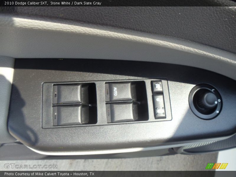Stone White / Dark Slate Gray 2010 Dodge Caliber SXT