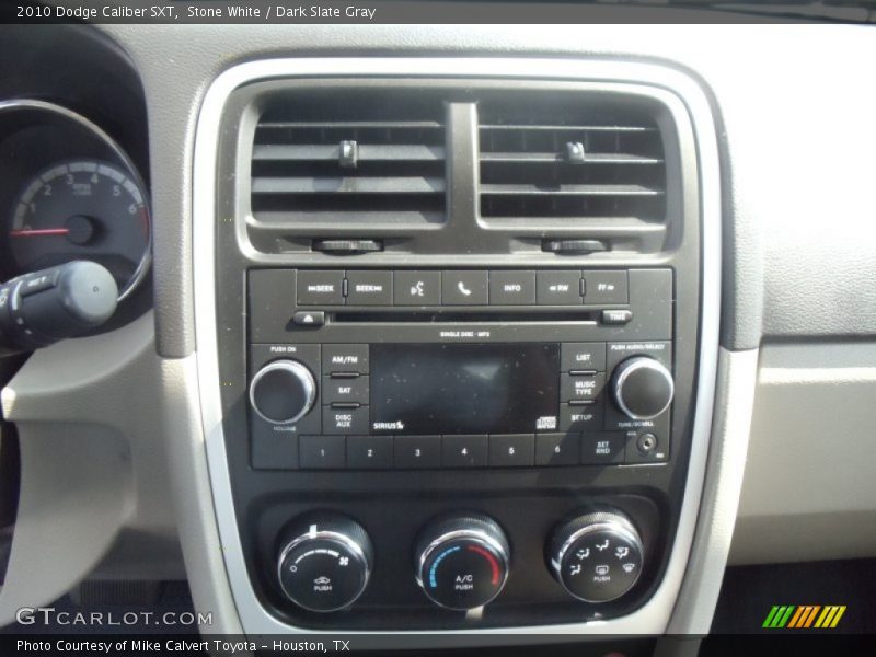 Stone White / Dark Slate Gray 2010 Dodge Caliber SXT