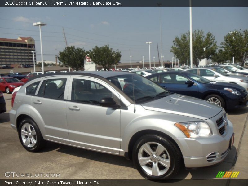 Bright Silver Metallic / Dark Slate Gray 2010 Dodge Caliber SXT