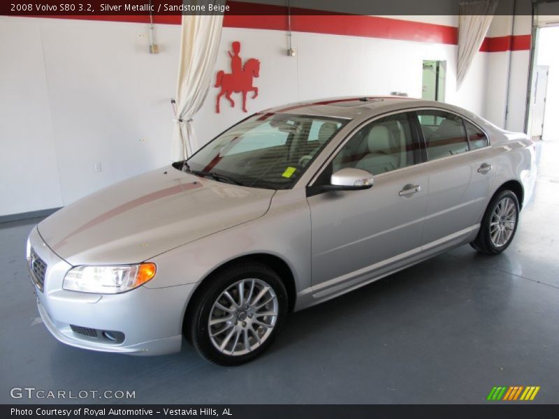 Silver Metallic / Sandstone Beige 2008 Volvo S80 3.2