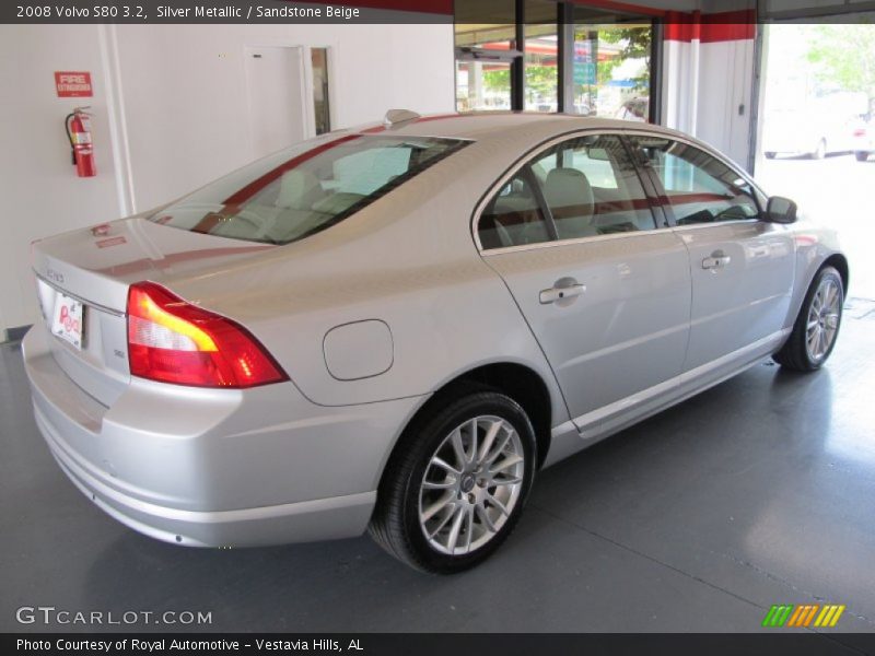 Silver Metallic / Sandstone Beige 2008 Volvo S80 3.2