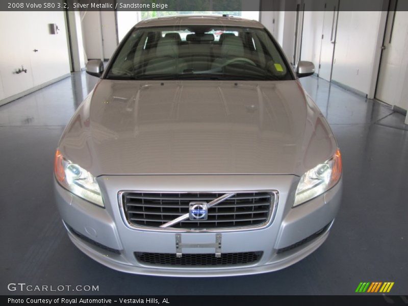 Silver Metallic / Sandstone Beige 2008 Volvo S80 3.2