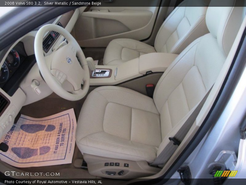 Silver Metallic / Sandstone Beige 2008 Volvo S80 3.2