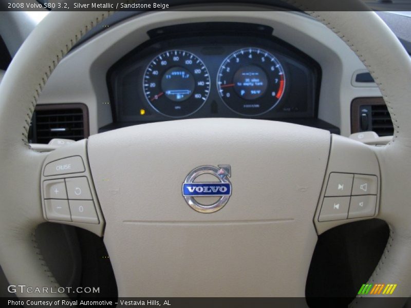 Silver Metallic / Sandstone Beige 2008 Volvo S80 3.2