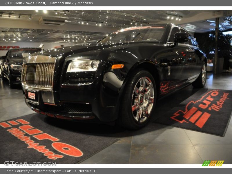 Diamond Black / Moccasin 2010 Rolls-Royce Ghost