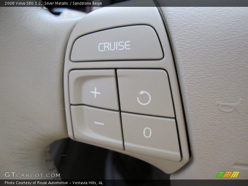 Silver Metallic / Sandstone Beige 2008 Volvo S80 3.2
