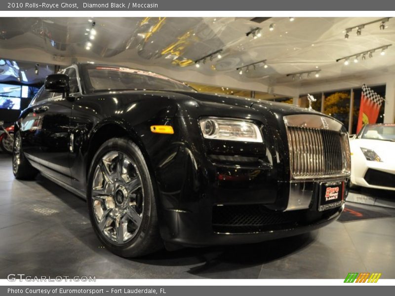 Diamond Black / Moccasin 2010 Rolls-Royce Ghost