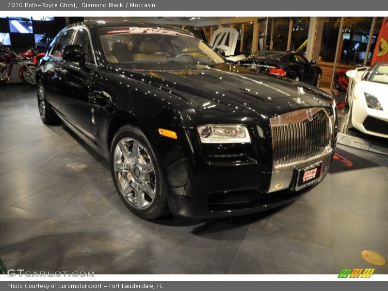 Diamond Black / Moccasin 2010 Rolls-Royce Ghost