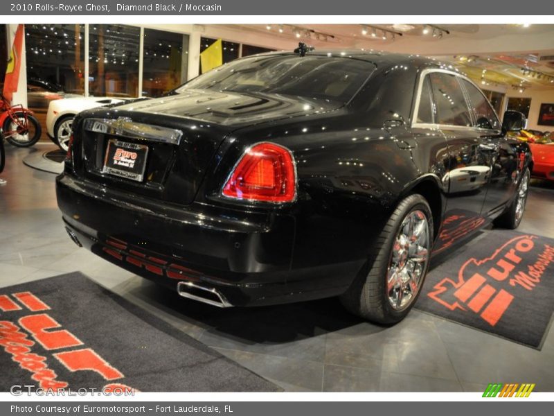 Diamond Black / Moccasin 2010 Rolls-Royce Ghost