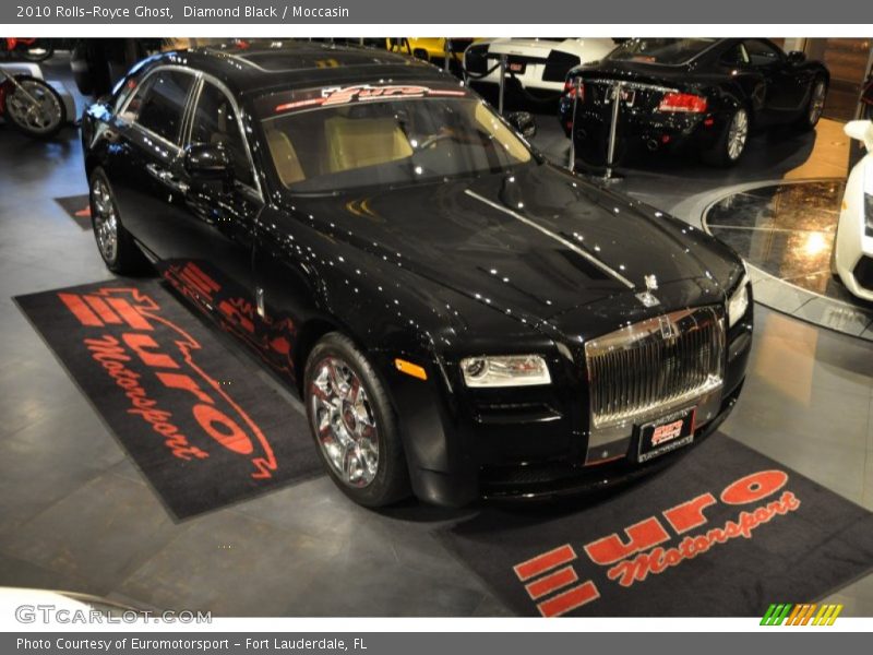 Diamond Black / Moccasin 2010 Rolls-Royce Ghost