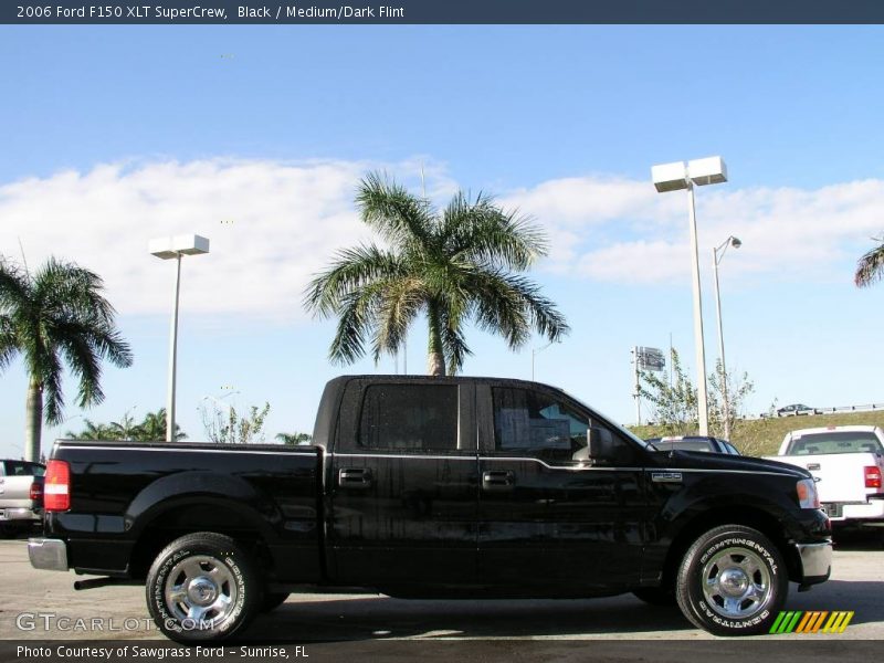 Black / Medium/Dark Flint 2006 Ford F150 XLT SuperCrew