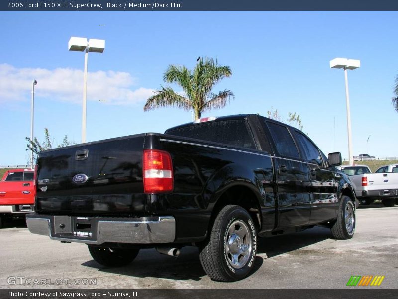 Black / Medium/Dark Flint 2006 Ford F150 XLT SuperCrew